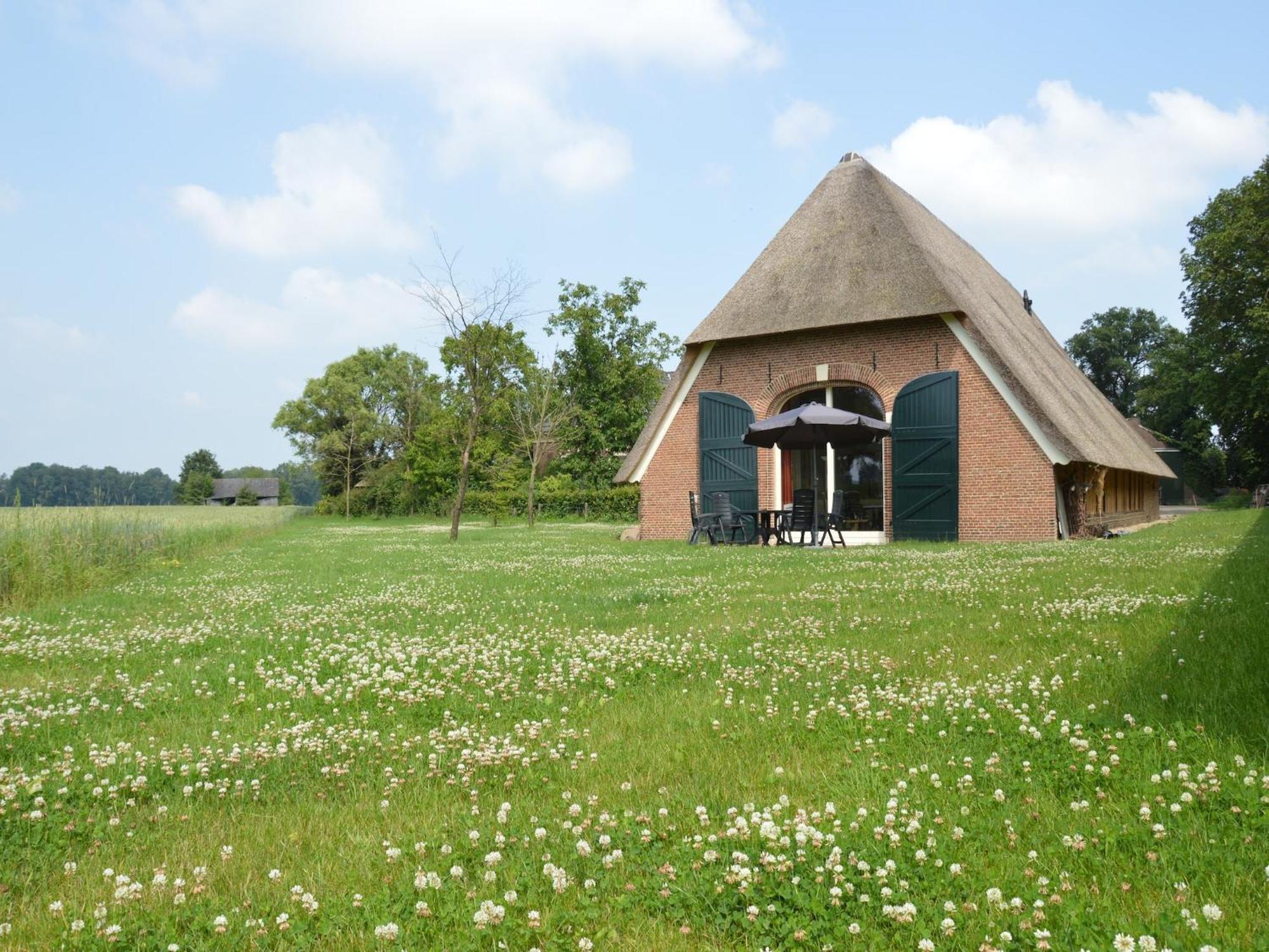 Quaint Farmhouse In Geesteren With Meadow View Exterior foto